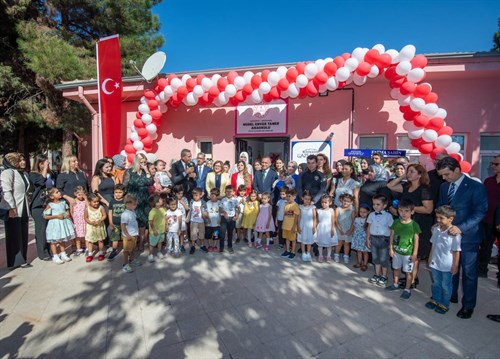 Anaokulum Bahçemde Projesinin 7. Okulu törenle açıldı